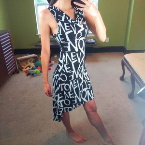 Love graphic design hi to low dress